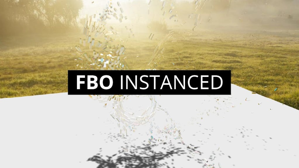 FBO Instanced Glass